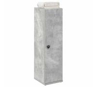 Berkfield Home Bathroom Cabinet with Roll Holder Concrete Grey 20.5x22x72 cm Berkfield Home Grey 20.5x22x72 cm
