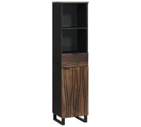 Berkfield Home Bathroom Furniture Sets with Drawer with Shelf Striped with Storage with Door Brown 38 x 33 x 160 cm Berkfield Home Brown 38 x 33 x 160 cm