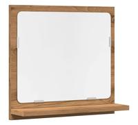Berkfield Home Bathroom Mirror Cabinet Artisan Oak 40x11x37 cm Engineered Wood in Brown | Size: 40 x 11 x 37 cm Berkfield Home Brown 40 x 11 x 37 cm