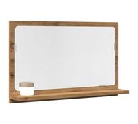 Berkfield Home Bathroom Mirror Cabinet Artisan Oak 60x11x37 cm Engineered Wood in Brown | Size: 60 x 11 x 37 cm Berkfield Home Brown 60 x 11 x 37 cm