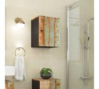 Berkfield Home Bathroom Wall Cabinet 38x33x48 cm Solid Wood Reclaimed | Size: 38 x 33 x 48 cm Berkfield Home Multicolor 38 x 33 x 48 cm