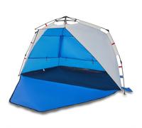 Berkfield Home Beach Tent 3-Person Azure Blue Quick Release Waterproof Berkfield Home Blue