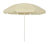 Berkfield Home Beach Umbrella Sand Yellow 240 cm Berkfield Home Yellow
