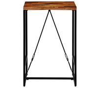 Berkfield Home Beautiful Bar Table Solid Reclaimed Wood 70x70x106 cm in Brown | Size: 70 x 70 x 106 cm Berkfield Home Brown 70 x 70 x 106 cm