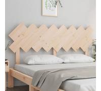 Berkfield Home Beautiful Bed Headboard 159.5x3x80.5 cm Solid Wood Pine in Light Sand Berkfield Home Light Sand 159.5x3x80.5 cm