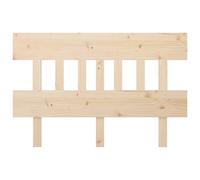 Berkfield Home Beautiful Bed Headboard 163.5x3x81 cm Solid Wood Pine in Light Brown Berkfield Home Light Brown 163.5x3x81 cm
