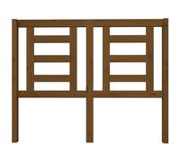 Berkfield Home Beautiful Bed Headboard Honey Brown 126x4x100 cm Solid Wood Pine | Size: 126 x 4 x 100 cm Berkfield Home Brown 126 x 4 x 100 cm