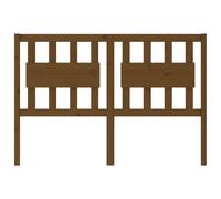 Berkfield Home Beautiful Bed Headboard Honey Brown 145.5x4x100 cm Solid Wood Pine Berkfield Home Brown 145.5x4x100 cm