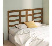 Berkfield Home Beautiful Bed Headboard Honey Brown 166x4x104 cm Solid Wood Pine | Size: 166 x 4 x 104 cm Berkfield Home Brown 166 x 4 x 104 cm
