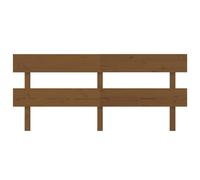 Berkfield Home Beautiful Bed Headboard Honey Brown 184x3x81 cm Solid Wood Pine | Size: 184 x 3 x 81 cm Berkfield Home Brown 184 x 3 x 81 cm