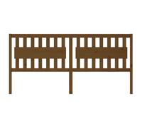 Berkfield Home Beautiful Bed Headboard Honey Brown 205.5x4x100 cm Solid Wood Pine Berkfield Home Brown 205.5x4x100 cm