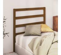 Berkfield Home Beautiful Bed Headboard Honey Brown 95x4x100 cm Solid Wood Pine | Size: 95 x 4 x 100 cm Berkfield Home Brown 95 x 4 x 100 cm
