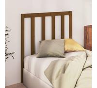 Berkfield Home Beautiful Bed Headboard Honey Brown 96x4x100 cm Solid Wood Pine | Size: 96 x 4 x 100 cm Berkfield Home Brown 96 x 4 x 100 cm