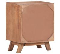 Berkfield Home Beautiful Bedside Cabinet 40x30x50 cm Solid Mango Wood in Brown | Size: 40 x 30 x 50 cm Berkfield Home Brown 40 x 30 x 50 cm