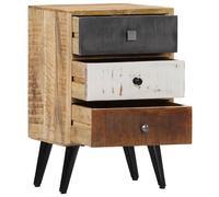 Berkfield Home Beautiful Bedside Cabinet 40x30x60 cm Solid Mango Wood in Brown | Size: 40 x 30 x 60 cm Berkfield Home Brown 40 x 30 x 60 cm