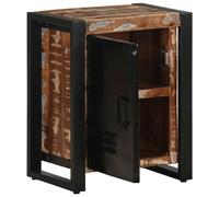 Berkfield Home Beautiful Bedside Cabinets 2 pcs Multicolour Solid Rough Wood Mango Berkfield Home Multicolor