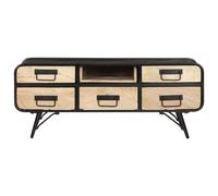 Berkfield Home Beautiful Coffee Table 100x50x40 cm Solid Mango Wood in Black | Size: 100 x 50 x 40 cm Berkfield Home Black 100 x 50 x 40 cm