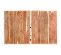 Berkfield Home Beautiful Coffee Table 142x90x42 cm Solid Acacia Wood in Brown | Size: 142 x 90 x 42 cm Berkfield Home Brown 142 x 90 x 42 cm