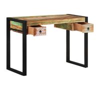 Berkfield Home Beautiful Desk Solid Reclaimed Wood Berkfield Home Multicolor