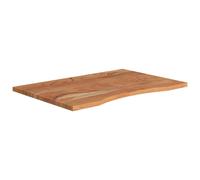 Berkfield Home Beautiful Desk Top 100x60x2.5 cm Rectangular Solid Wood Acacia in Brown Berkfield Home Brown 100x60x2.5 cm