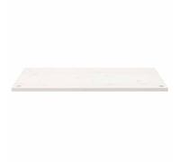 Berkfield Home Beautiful Desk Top White 110x60x2.5 cm Solid Wood Pine Berkfield Home White 110x60x2.5 cm