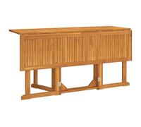 Berkfield Home Beautiful Folding Butterfly Garden Table 150x90x75 cm Solid Wood Teak in Brown | Size: 150 x 90 x 75 cm Berkfield Home Brown 150 x 90 x 75 cm