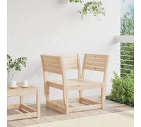 Berkfield Home Beautiful Garden Chair Solid Wood Pine in Natural Berkfield Home Natural