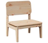 Berkfield Home Beautiful Garden Chairs 2 pcs 60x52.5x72 cm Solid Wood Pine in Natural Berkfield Home Natural 60x52.5x72 cm
