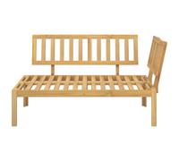 Berkfield Home Beautiful Garden Pallet Corner Sofa Solid Wood Acacia in Brown Berkfield Home Brown