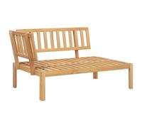 Berkfield Home Beautiful Garden Pallet Corner Sofas 2 pcs Solid Wood Acacia in Brown Berkfield Home Brown