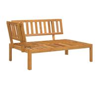 Berkfield Home Beautiful Garden Pallet Corner Sofas 2 pcs Solid Wood Acacia in Brown Berkfield Home Brown