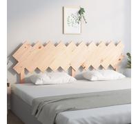 Berkfield Home Bed Headboard 196x3x80.5 cm Solid Wood Pine in Brown Berkfield Home Brown 196x3x80.5 cm