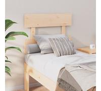 Berkfield Home Bed Headboard 93.5x3x81 cm Solid Wood Pine in Brown Berkfield Home Brown 93.5x3x81 cm
