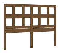 Berkfield Home Bed Headboard Honey Brown 125.5x4x100 cm Solid Wood Pine Berkfield Home Brown 125.5x4x100 cm