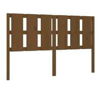 Berkfield Home Bed Headboard Honey Brown 155.5x4x100 cm Solid Wood Pine Berkfield Home Brown 155.5x4x100 cm