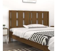 Berkfield Home Bed Headboard Honey Brown 155.5x4x100 cm Solid Wood Pine Berkfield Home Brown 155.5x4x100 cm