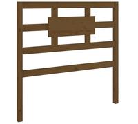 Berkfield Home Bed Headboard Honey Brown 95.5x4x100 cm Solid Wood Pine Berkfield Home Brown 95.5x4x100 cm