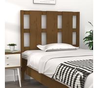 Berkfield Home Bed Headboard Honey Brown 95.5x4x100 cm Solid Wood Pine Berkfield Home Brown 95.5x4x100 cm