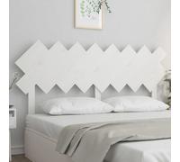 Berkfield Home Bed Headboard White 159.5x3x80.5 cm Solid Wood Pine Berkfield Home White 159.5x3x80.5 cm