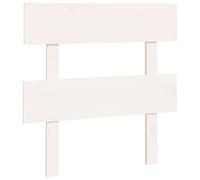Berkfield Home Bed Headboard White 93.5x3x81 cm Solid Wood Pine Berkfield Home White 93.5x3x81 cm