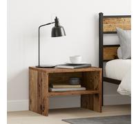 Berkfield Home Bedside Cabinet 2 pcs Old wood 40 x 30 x 30 cm Engineered wood in Brown Berkfield Home Brown 40 x 30 x 30 cm