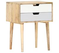 Berkfield Home Bedside Cabinet 47x35x59 cm Solid Mango Wood | Size: 47 x 35 x 59 cm Berkfield Home Multicolor 47 x 35 x 59 cm