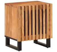 Berkfield Home Bedside Cabinets 2 pcs 40x34x46 cm Solid Wood Acacia in Brown | Size: 40 x 34 x 46 cm Berkfield Home Brown 40 x 34 x 46 cm