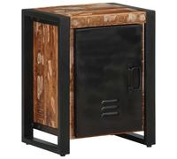 Berkfield Home Bedside Cabinets 2 pcs Multicolour Solid Rough Wood Mango Berkfield Home Multicolor