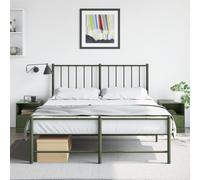 Berkfield Home Bedside Cabinets 2 pcs Olive Green 34.5x39x44 cm Steel Berkfield Home Green 34.5x39x44 cm