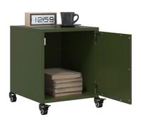 Berkfield Home Bedside Cabinets 2 pcs Olive Green 36x39x43.5 cm Steel Berkfield Home Green 36x39x43.5 cm