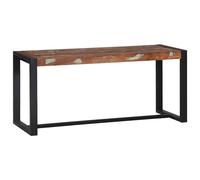 Berkfield Home Bench Multicolour Solid Reclaimed Wood 100 x 35 x 45 cm Berkfield Home Multicolor 100 x 35 x 45 cm
