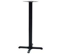Berkfield Home Bistro Table Leg Black 56x56x107 cm Cast Iron | Size: 56 x 56 x 107 cm Berkfield Home Black 56 x 56 x 107 cm