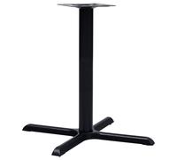 Berkfield Home Bistro Table Leg Black 76x76x72 cm Cast Iron | Size: 76 x 76 x 72 cm Berkfield Home Black 76 x 76 x 72 cm