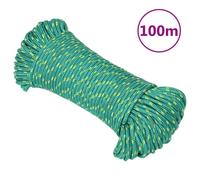 Berkfield Home Boat Rope Orange 2 mm 25 m Polypropylene in Green Berkfield Home Green